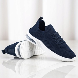 Diamantique Marineblaue Sportschuhe 1