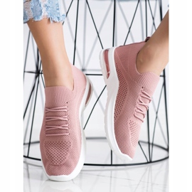 Diamantique Rosa Sportschuhe 1