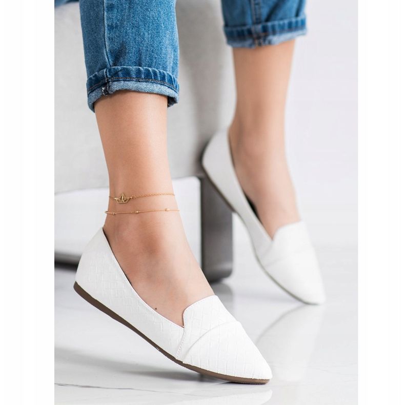 Seastar Modische Ballerinas mit Öko-Leder weiß 1