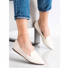 Seastar Modische Ballerinas mit Öko-Leder beige 2