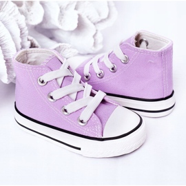 FRROCK Hohe Sneakers für Kinder Violet Filemon violett 1