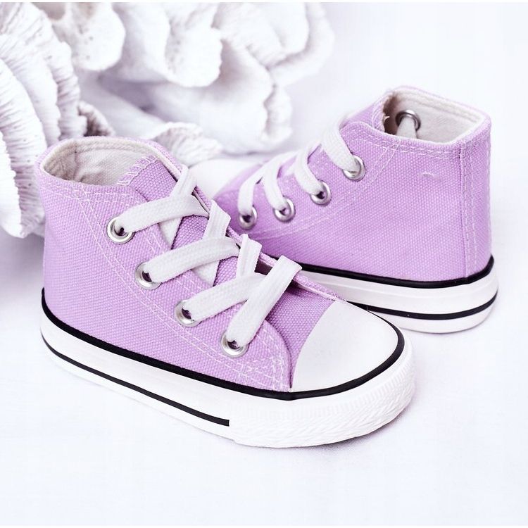 FRROCK Hohe Sneakers für Kinder Violet Filemon lila 1