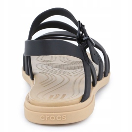 Crocs Tulum Sandale W 206107-00W schwarz 5