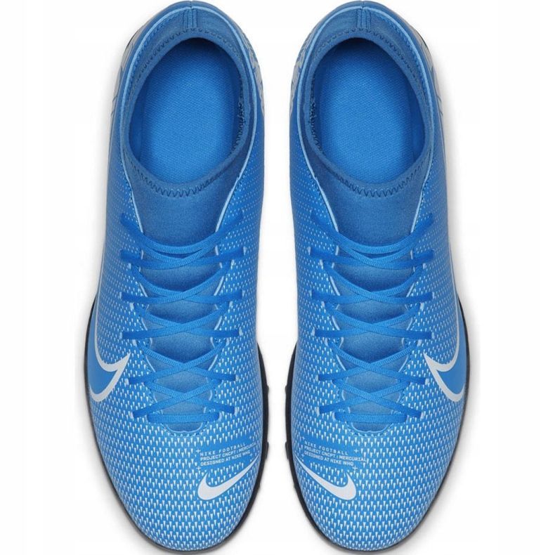 Nike Mercurial Superfly 7 Club Tf Jr AT8156 414 Fußballschuhe mehrfarbig blau 1