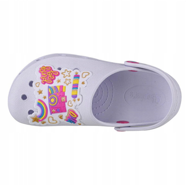 Skechers Heart Charmer Photobomb Jr 308003L-WMLT 308003L-WMLT weiß schwarz 2