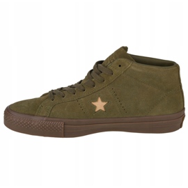 Converse One Star Pro Suede Mid M 157869C Schuhe grün 1
