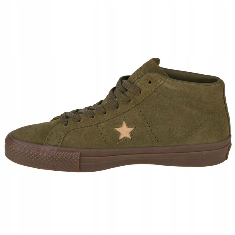 Converse One Star Pro Suede Mid M 157869C Schuhe grün 1