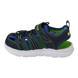 Skechers C-Flex Sandale 2.0 Heat Blast Jr 400041N-NVLM schwarz navy blau 1