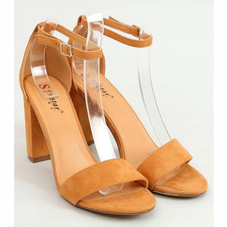 Sandalen auf dem Postkamel AF03P Camel braun 1