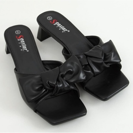 Schwarze Designer-Heels T388P Schwarz 1