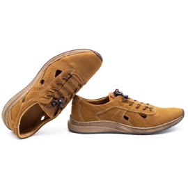 Olivier Herren Sportschuhe 7075L braun 1