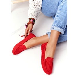 PH1 Rote San Marino Wildleder-Loafer für Damen 1