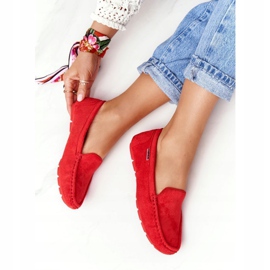 PH1 Rote San Marino Wildleder-Loafer für Damen 2