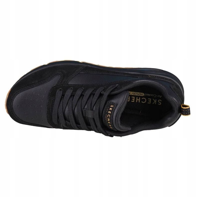 Skechers Uno-Solid Air W 155132-BBK Schuhe schwarz 2