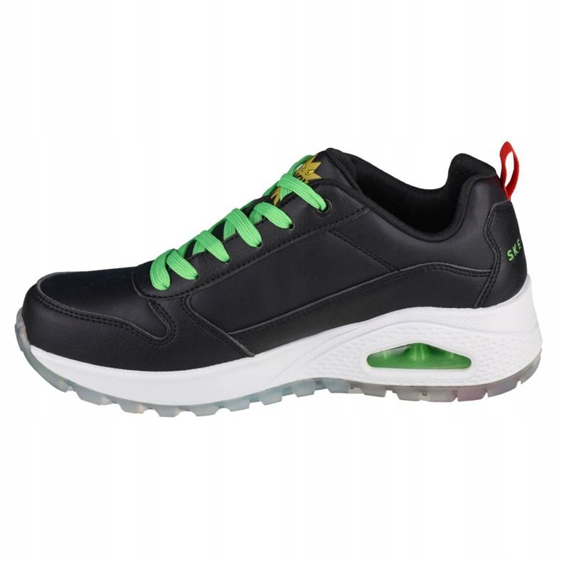 Skechers Uno Rugged-You're A Mean One W 155326-BKMT schwarz grün gelb 1