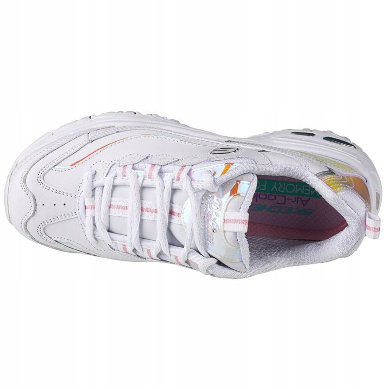 Skechers D'Lites Pearly Glow W 149142-WHT Schuhe weiß 2