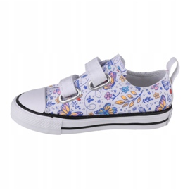 Converse Chuck Taylor All Star 2V Ox Jr 770655C weiß marineblau 1