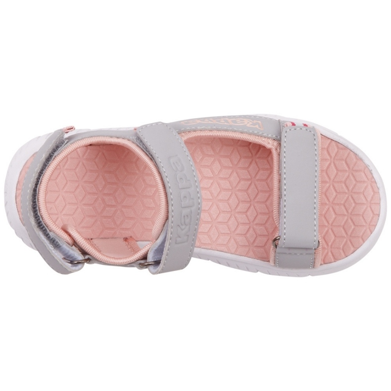 Kappa Kana Kindersandalen grau-rosa 260886K 1421 1