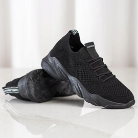 SHELOVET Sportschuhe zum Hineinschlüpfen schwarz 1