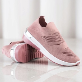SHELOVET Slip-On-Sneakers rosa 1