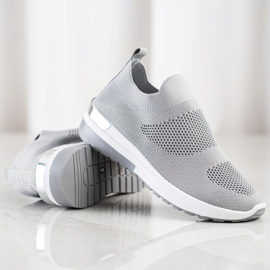 SHELOVET Slip-On-Sneakers grau 1