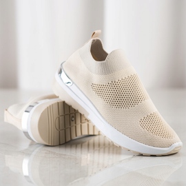SHELOVET Slip-On-Sneakers beige 1