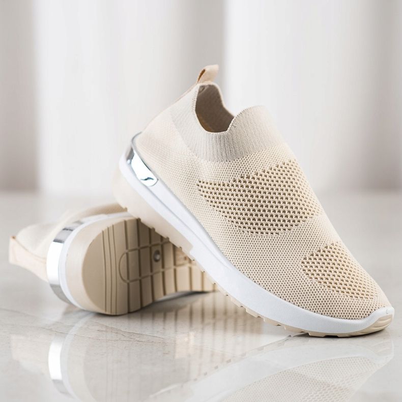 SHELOVET Slip-On-Sneakers beige 1