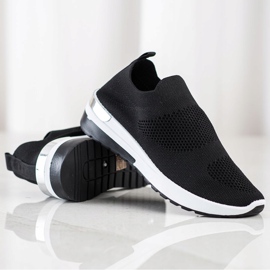 SHELOVET Slip-On-Sneakers schwarz 1