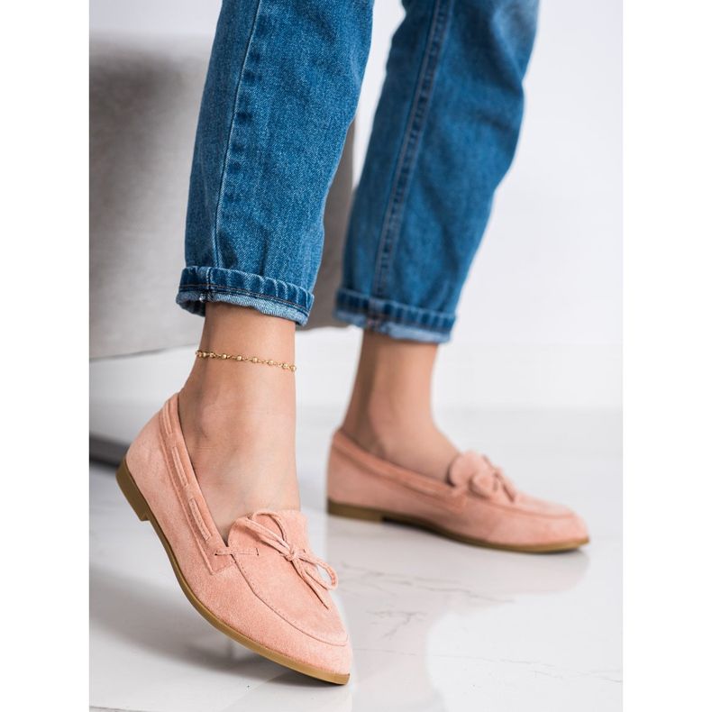 Coura Klassische Loafer rosa 1
