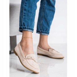 Coura Klassische Loafer beige 1