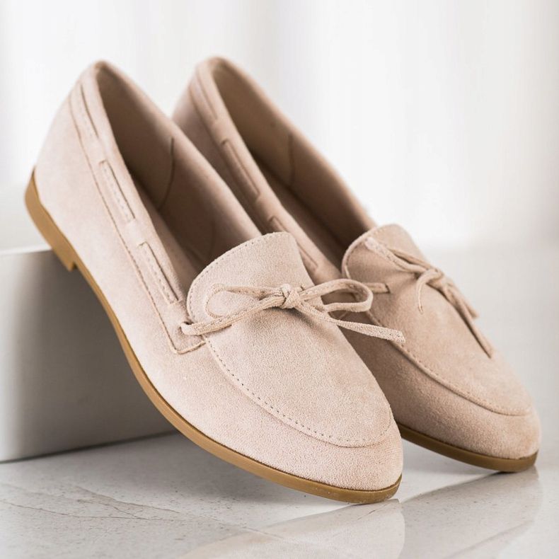 Coura Klassische Loafer beige 2