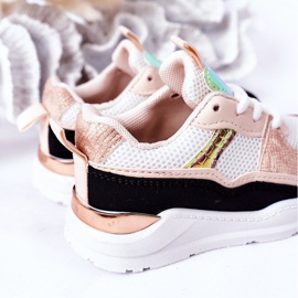 Kinder Sportschuhe Sneakers Schwarz-Rosa Game Time weiß 1