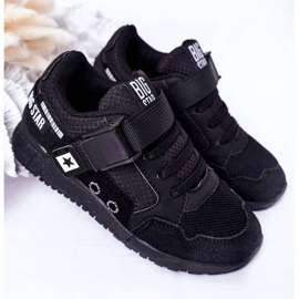 Kinder Sportschuhe Memory Foam Big Star HH374164 Schwarz 2