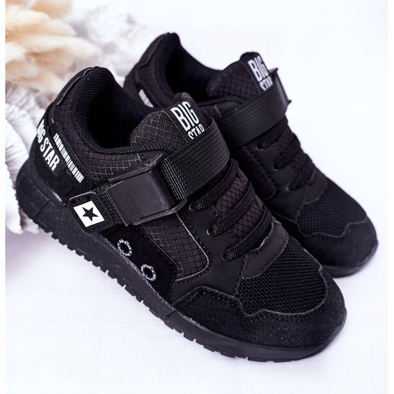 Kinder Sportschuhe Memory Foam Big Star HH374164 Schwarz 2