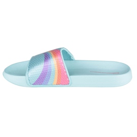 Skechers Sunny Slides-Dreamy Steps Jr 86994L-LBMT blau 1