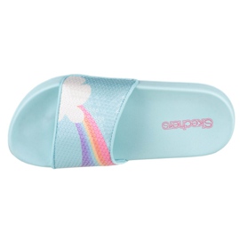 Skechers Sunny Slides-Dreamy Steps Jr 86994L-LBMT blau 2