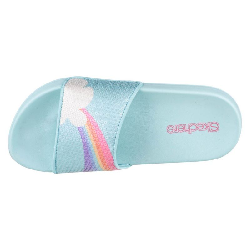 Skechers Sunny Slides-Dreamy Steps Jr 86994L-LBMT blau 2