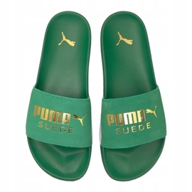 Puma Leadcat Ftr Suede Classic Hausschuhe grün 372277 10 1