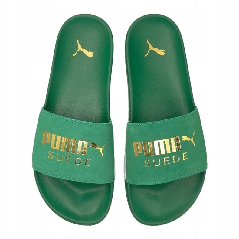 Puma Leadcat Ftr Suede Classic Hausschuhe grün 372277 10 1