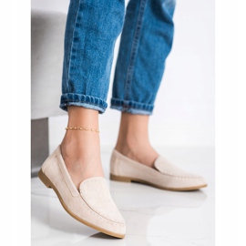 Coura Klassische Wildleder-Lords beige 1