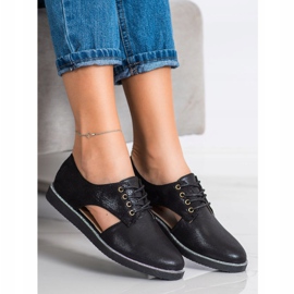 Forever Folie Modische Schuhe mit Cut-Out schwarz 1
