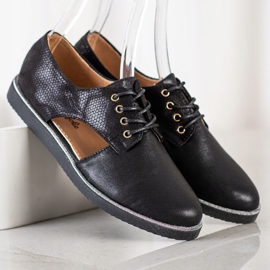 Forever Folie Modische Schuhe mit Cut-Out schwarz 2