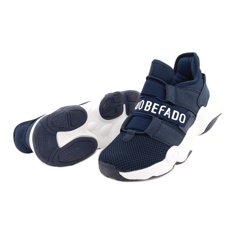 Befado Jugendschuhe 516Q065 navy blau 3