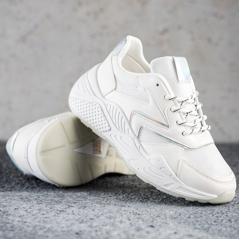 SHELOVET Stylische Sneaker weiß 1