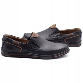 Polbut Herrenschuhe Loafer 09 schwarz braun 3