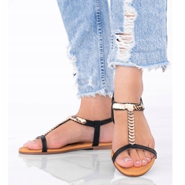 Schwarze Damensandalen von Emmie 1