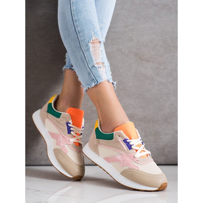 SHELOVET Bunte Sportschuhe mehrfarbig 1