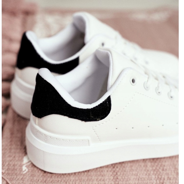 FRROCK Weiße Bilbo Kinder-Jugend-Sportschuhe schwarz 3