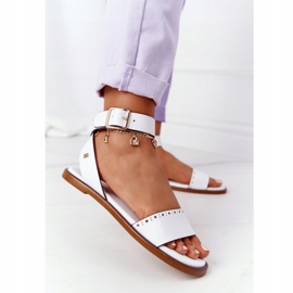 Ledersandalen Big Star HH274722 Weiß 1