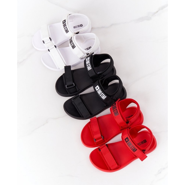 Damen Sportsandalen Big Star HH274A026 Weiß 2